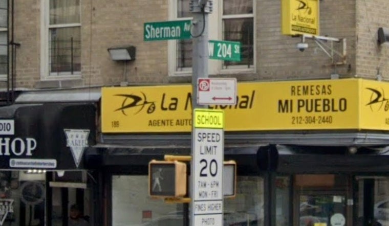 Three Cars Slam Onto Inwood Sidewalk, Critically Injuring One at Sherman Avenue