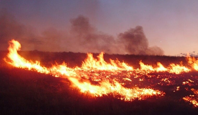Three Everglades Fires Force Krome Avenue Shutdown, Trap Drivers for Hours