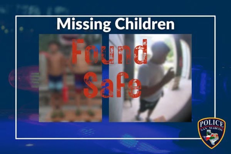 Three San Marcos Boys Vanish Near Rio Vista Park, Found Safe Hours Later