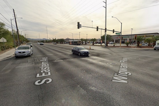 Three-Vehicle Crash Shuts Down Eastern Avenue in Henderson, Two Hospitalized