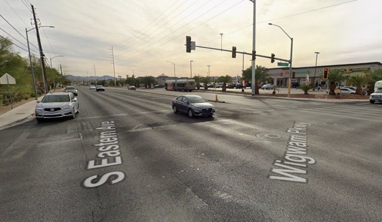 Three-Vehicle Crash Shuts Down Eastern Avenue in Henderson, Two Hospitalized
