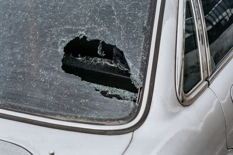 Tire Iron Punches Through Windshield on I-95 in Peabody, Injures Driver