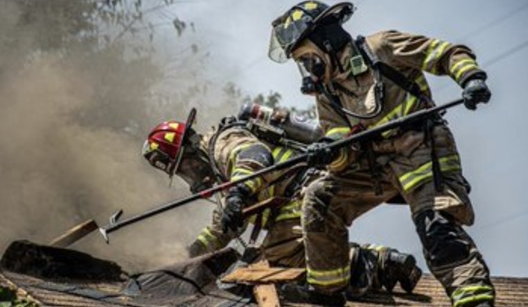 Trackside Fire Rips Through East Fort Worth, Torching Home, Cars and Fences