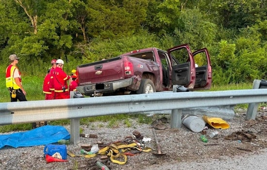 Trapped Pickup Driver Airlifted After McMinnville Highway Horror Crash in DeKalb County