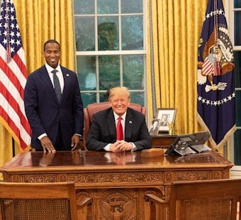 Trump-Backed John James Mauls Millionaire Perry Johnson in Michigan GOP Governor Primary