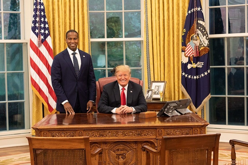 Trump-Backed John James Mauls Millionaire Perry Johnson in Michigan GOP Governor Primary
