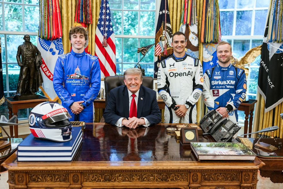 Trump to Take Honorary Lap Before IndyCar's National Mall Grand Prix Sunday
