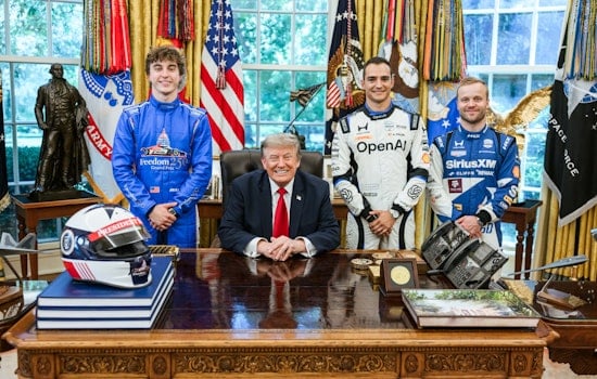 Trump to Take Honorary Lap Before IndyCar's National Mall Grand Prix Sunday