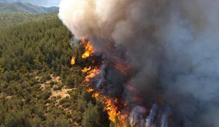 Twin Lightning Fires Torch 51,000 Acres Near Las Vegas, Zero Containment So Far