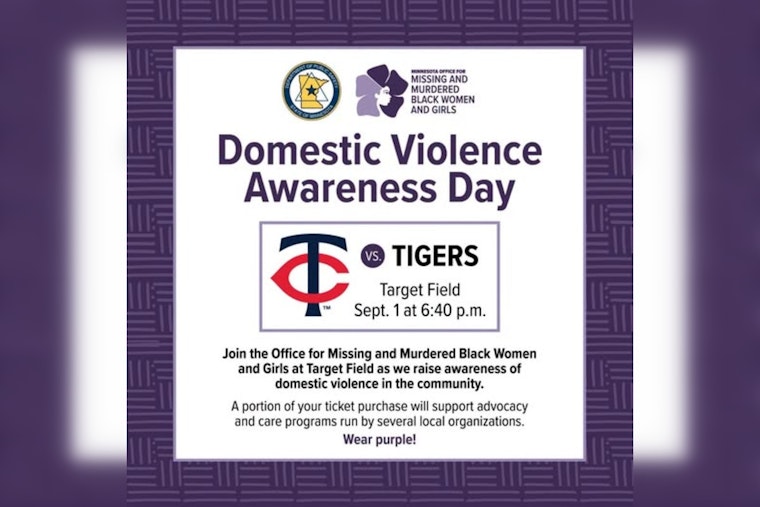 Twins Turn Target Field Purple for Domestic Violence Awareness as MN Deaths Spike 30%