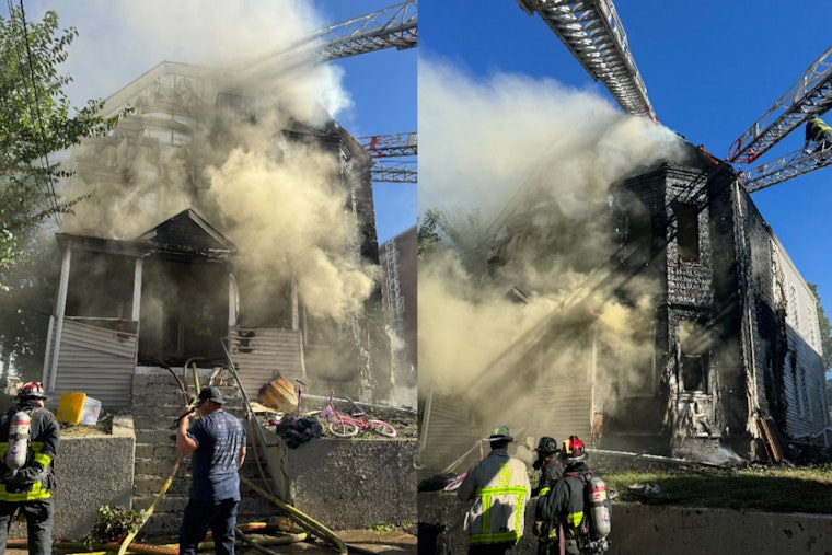 Two-Alarm Fire Tears Through 1885 Brighton Multi-Family Home on North Beacon Street