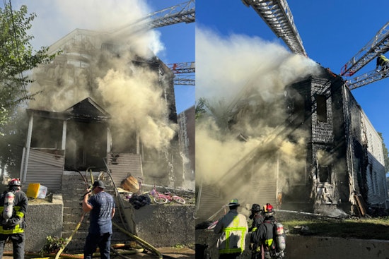 Two-Alarm Fire Tears Through 1885 Brighton Multi-Family Home on North Beacon Street