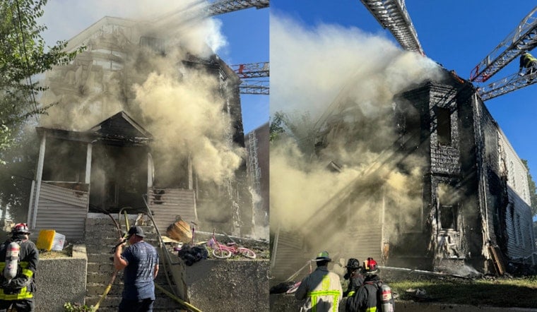 Two-Alarm Fire Tears Through 1885 Brighton Multi-Family Home on North Beacon Street