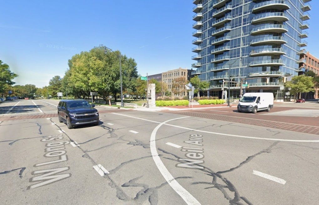 Two-Car Crash At Downtown Columbus Gateway Leaves Four Hurt, One Critical