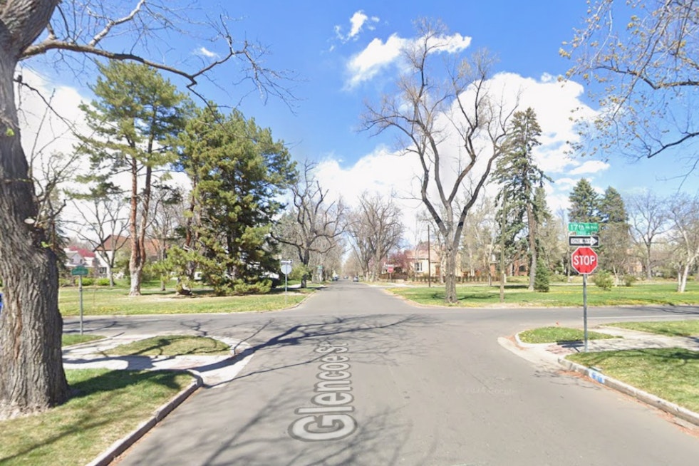 Two-Car Crash Injures Driver on Denver's Notorious East 17th Avenue