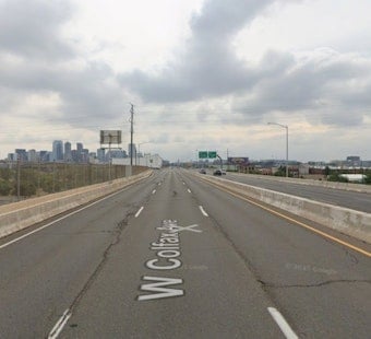 Two Motorists Hospitalized After Crash Snarls I-25 at West Colfax in Denver
