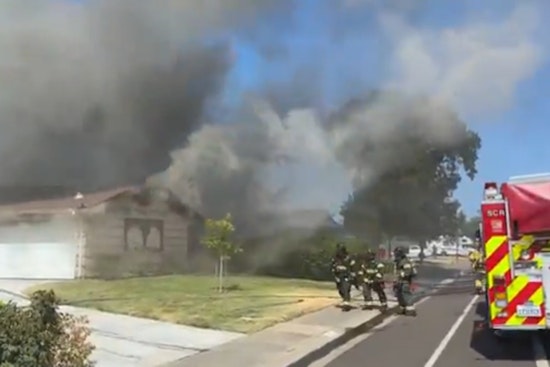 Two Sky Parkway Homes Burn in South Sacramento as Crews Race to Contain Blaze
