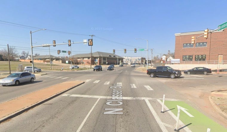 Two-Vehicle Crash Snarls Traffic At Notoriously Tricky NW OKC Intersection
