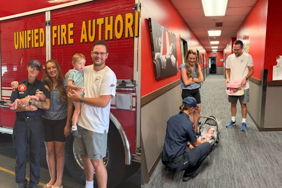 Unified Fire Paramedics Deliver Baby Girl in West Jordan Area