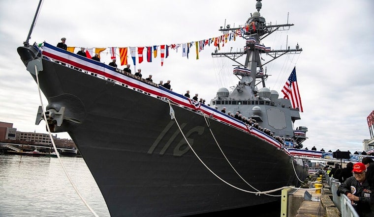 USS Thomas Hudner Sailors Reunite With Mayport Families After 9-Month Deployment