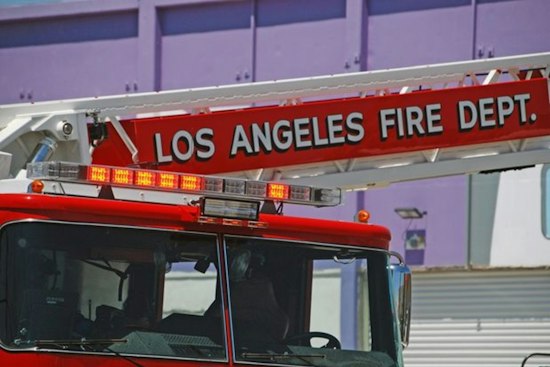 Valley Village Crash Traps Woman, LAFD Crews Cut Her Free at Whitsett and Burbank