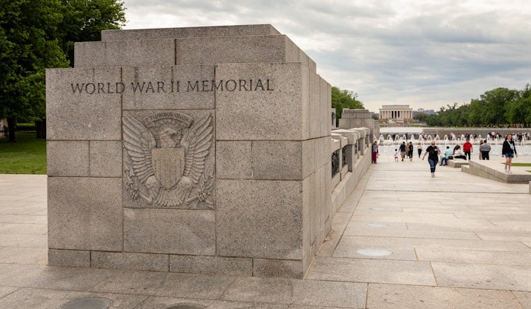 Vandals Douse WWII Memorial in Paint and Soap Suds, Trump Calls It an Insult
