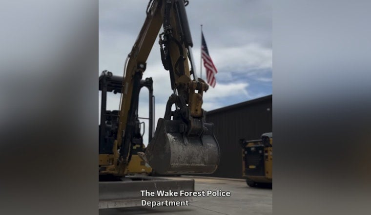 Wake Forest Police Bring Humvee, Police Boat to Touch-A-Truck for Special Olympics
