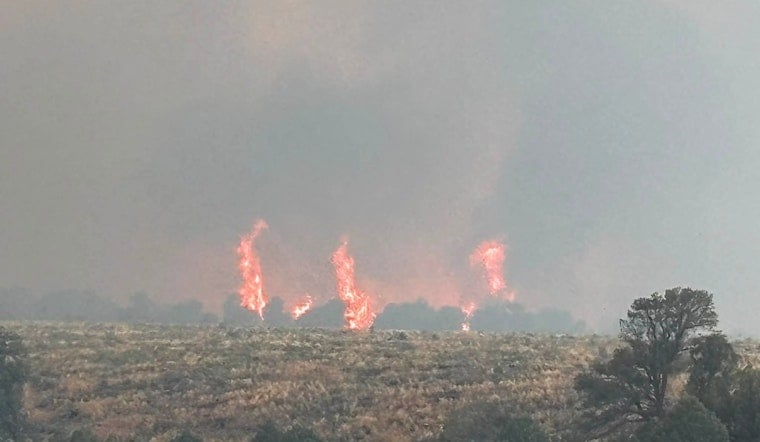Ward Fire near Ely Explodes to 3,770 Acres as Crews Battle Zero Containment
