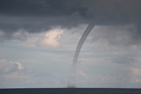 Waterspout Twists Over Lake Okeechobee Near Pahokee, Caught on Video Friday