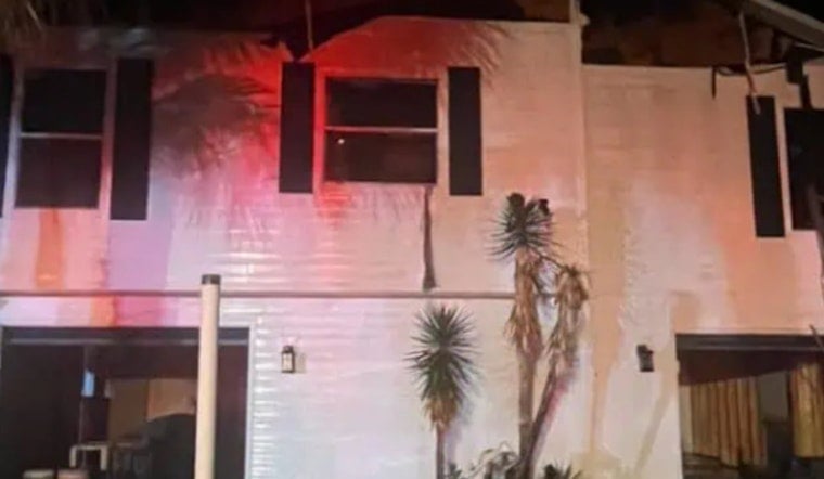 Weeki Wachee Fire Spreads To Neighboring Home