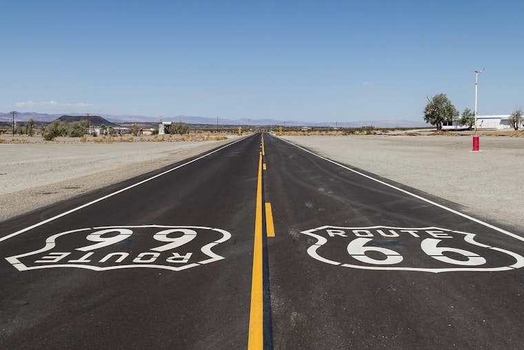 West Hollywood Marks Route 66's 100th With Classic Cars, New Street Signs