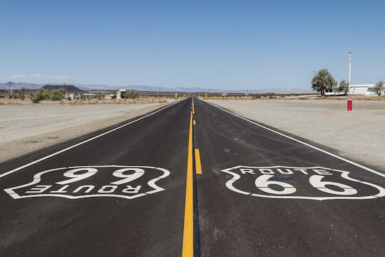 West Hollywood Marks Route 66's 100th With Classic Cars, New Street Signs