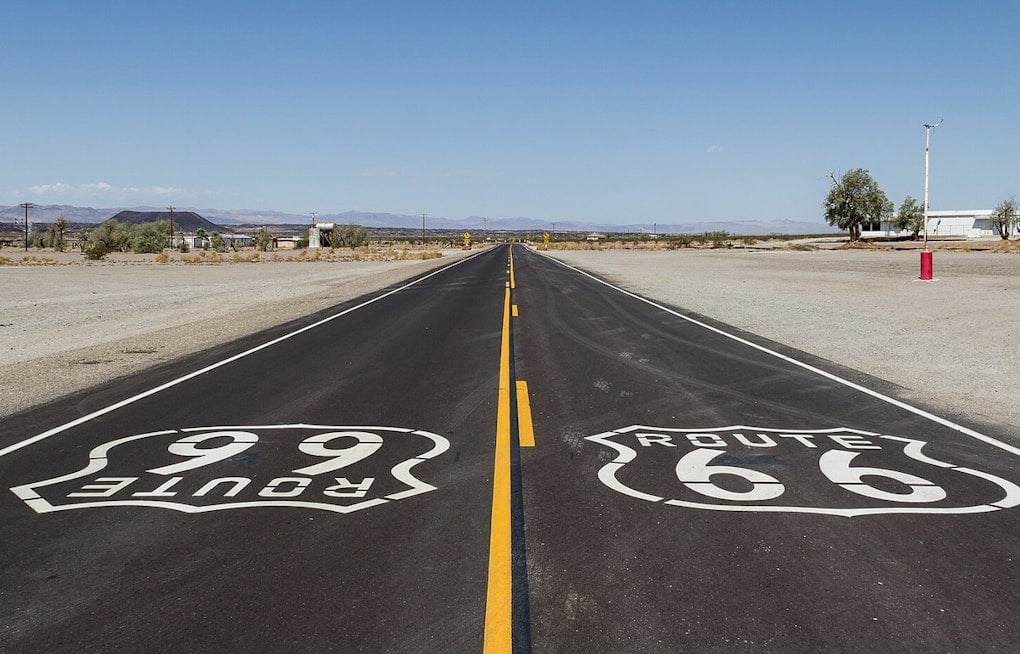 West Hollywood Marks Route 66's 100th With Classic Cars, New Street Signs