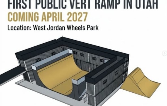 West Jordan Wheels Park Lands Utah's First Public Vert Ramp, Built in Germany