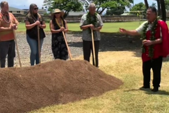 West Maui Playtime Rises From Ashes as Lahaina Recreation Center Playground Breaks Ground