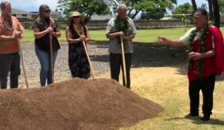 West Maui Playtime Rises From Ashes as Lahaina Recreation Center Playground Breaks Ground