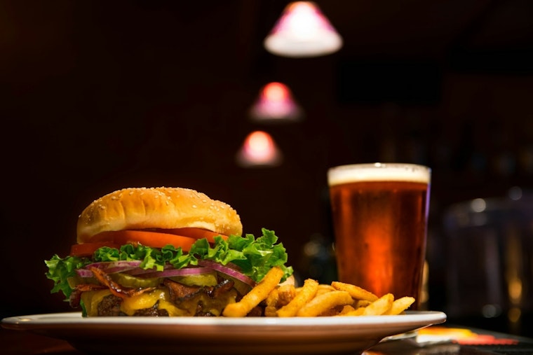 Westport's Green Room Reborn as Greenhorn, Keeps Its Best Burger Sign