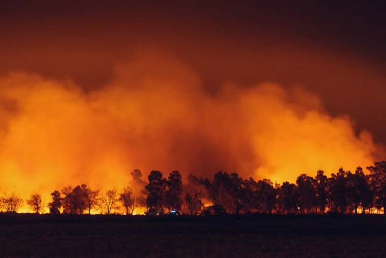 Wild ‘Firenado’ Turns Southeast Oregon Sky Into Spinning Inferno