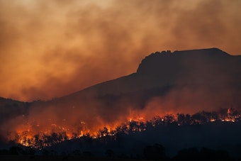 Wildfire Breaks Out on Pine Tree Road in Pinyon Hills Before Dawn
