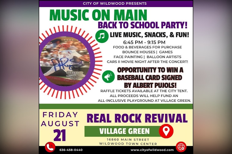 Wildwood's Back-to-School Bash Packs In Bounce Houses, Pujols Raffle, Cars 2