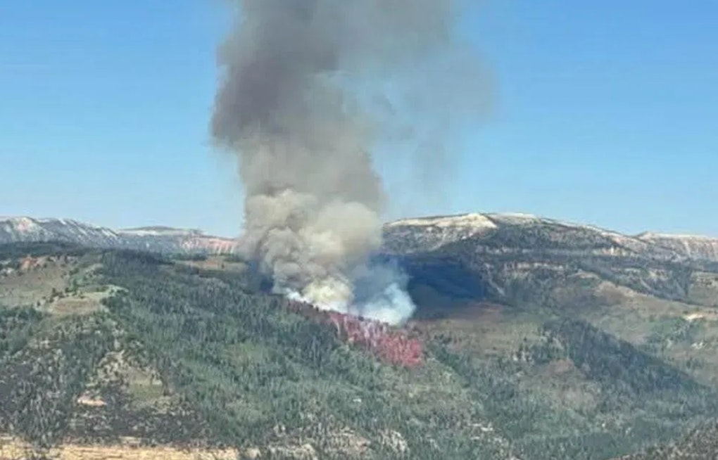 Wind-Whipped Black Canyon Fire Explodes on Utah’s Sanpete-Emery Line
