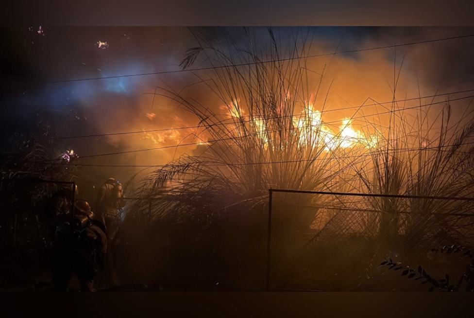 Wind-Whipped Inferno Ignites Power Poles, Structures in South Phoenix