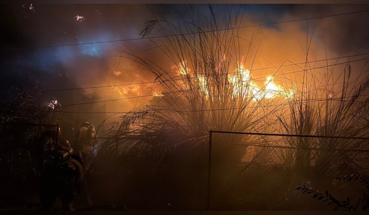 Wind-Whipped Inferno Ignites Power Poles, Structures in South Phoenix