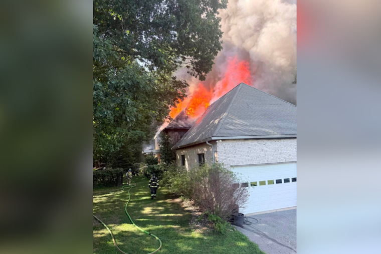 Winfield House Fire Causes $600K Damage, Takes 80 Firefighters Five Hours To Tame