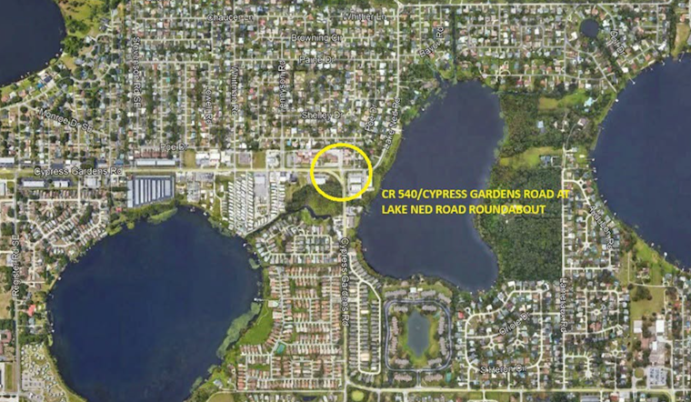 Winter Haven Roundabout Lands $1.9M Contract After 10 Firms Bid on It