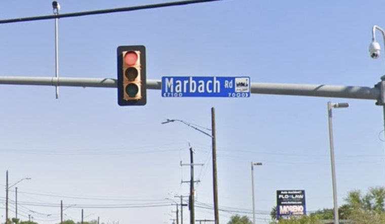 Woman Critically Hurt, Dog Killed Crossing Marbach Road Near Military Drive