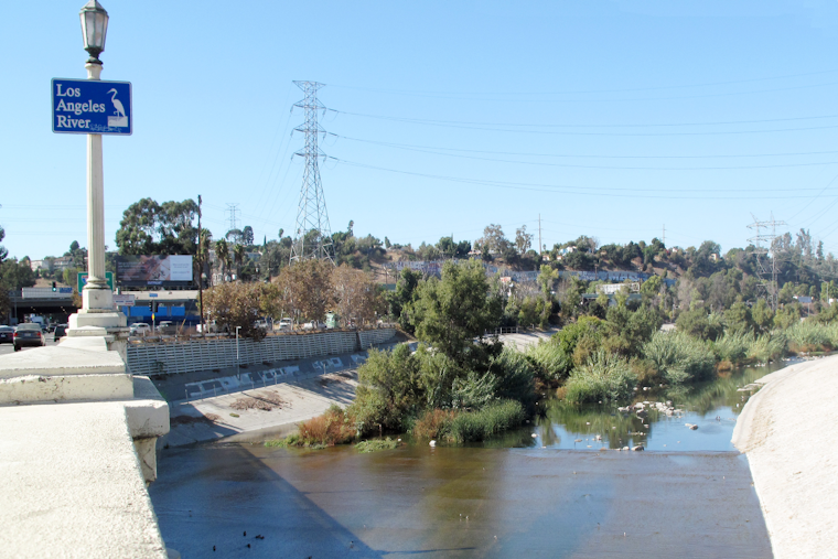 Woman Filmed Floating Through Raging LA River, Officials Call It a Death Wish