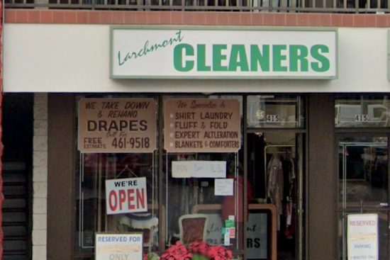 Woman Smashes Larchmont Cleaners Window, Taken Into Custody After Attack