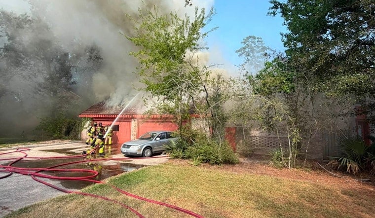 Woodlands Garage Apartment Fire Kills Tenant, Hits 1,000 Degrees Inside