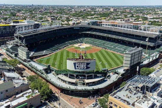 Wrigley Field Fan Yanks Back Young Woman Chasing Crow-Armstrong Homer Ball